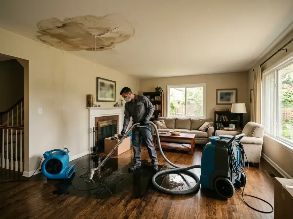 attic-pipe-burst-ceiling-drip-008 — frequently asked questions, Water Damage Restoration & Carpet Care in Meriden, CT